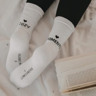 Eulenschnitt Socken Cozy Moments