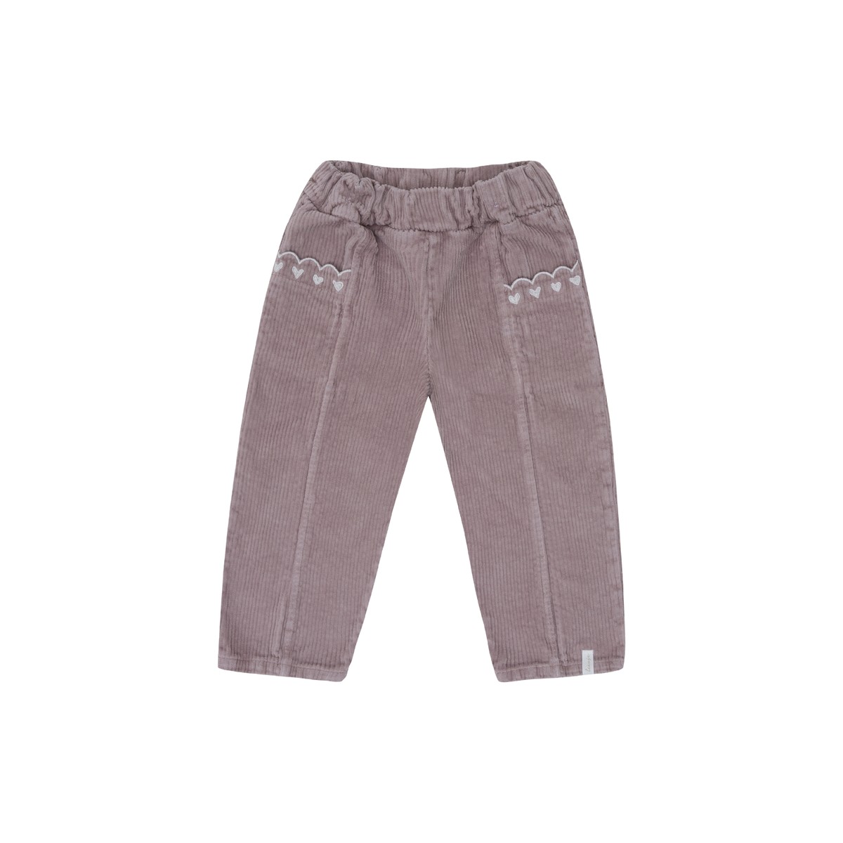 Cordhose „Hearts" (Lilac) von leevje Cordhose „Hearts" (Lilac) von leevje