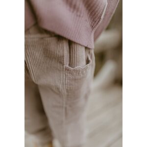 Cordhose „Hearts" (Lilac) von leevje – Ansicht 3