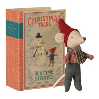 Maileg Weihnachtsmaus, Baby im Buch