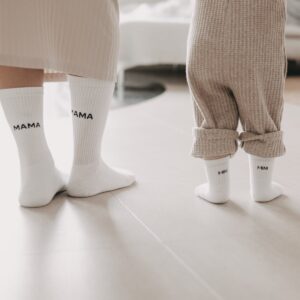 Eulenschnitt Socken Mama – Ansicht 2