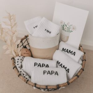 Eulenschnitt Socken Mama – Ansicht 3