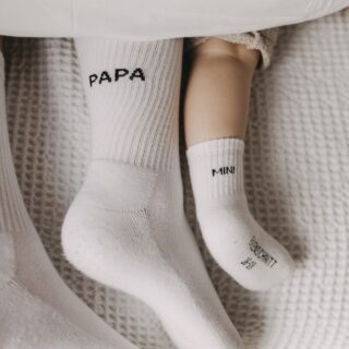 Eulenschnitt Socken Papa