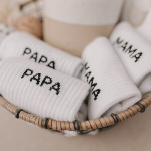 Eulenschnitt Socken Papa – Ansicht 3